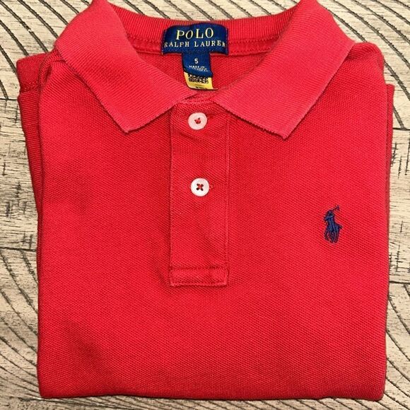 Sports car 🚘 red long sleeve Polo by Ralph Lauren cotton comfy - Picture 3 of 17